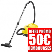 Aspirateur KÄRCHER DS 5800 avec filtration à eau - Prix promo quantité limitée!