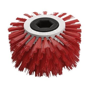 Brosse angle rouge (old colour white)   