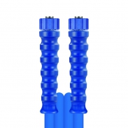 FLEXIBLE HAUTE PRESSION 20M adaptable KÄRCHER - DN6 - FIXATION M22F/M22F - BLEU - 1 TRESSE