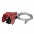 Commutateur de pied avec fiche 24V, 2 Ka
