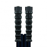 FLEXIBLE HAUTE PRESSION 20M adaptable KÄRCHER - DN10 - FIXATION M22F/M22F - 500 BARS - NOIR