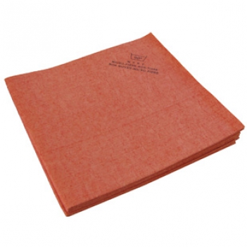 Sachet de 5 x Micro fibre non tissé 40 x 38 cm rouge - 140 gr/m²